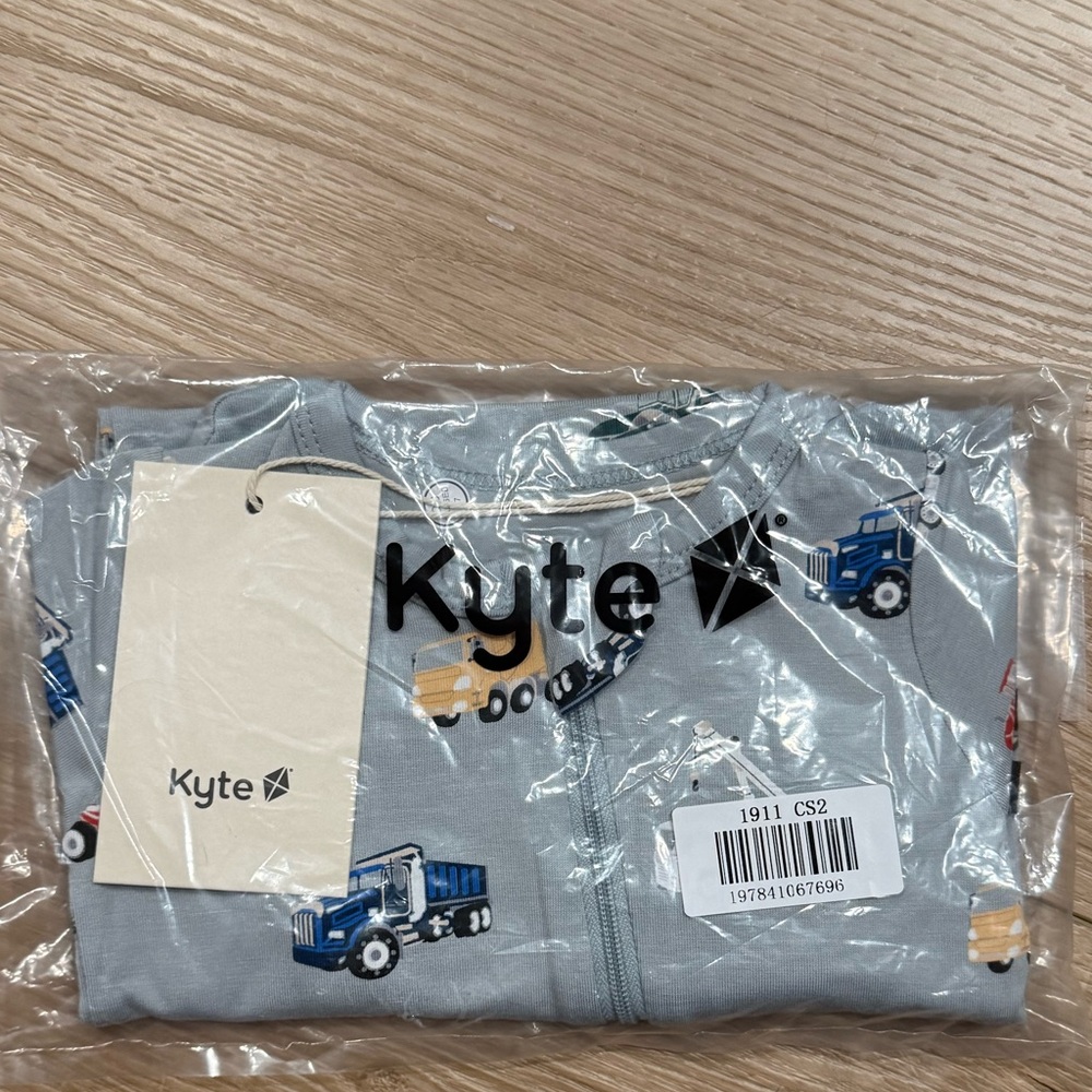 Kyte Baby Construction Print Onesie